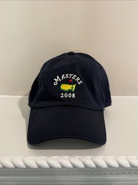 2008 Masters Tournament Navy Cotton Hat - Trevor Immelman Win Year